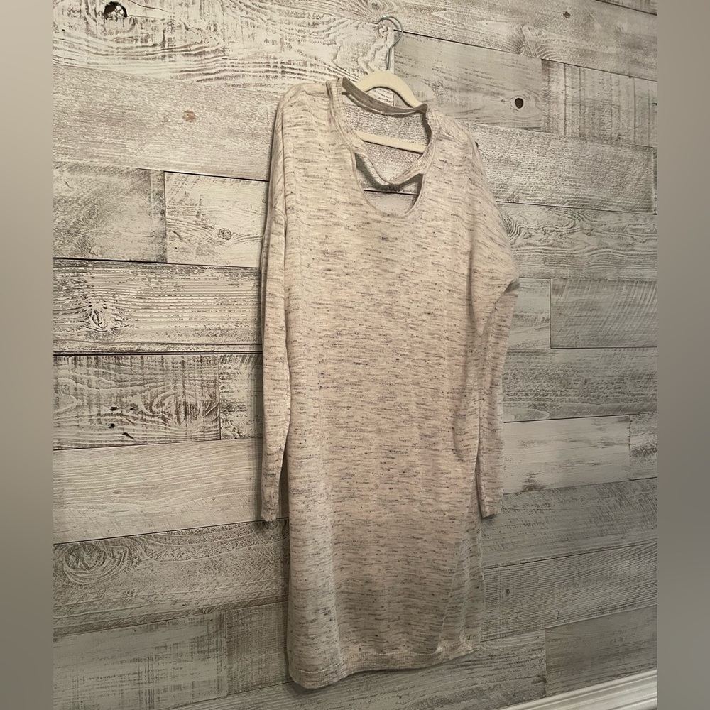ASOS Heather grey lightweight sweater dress- size 6 NWT